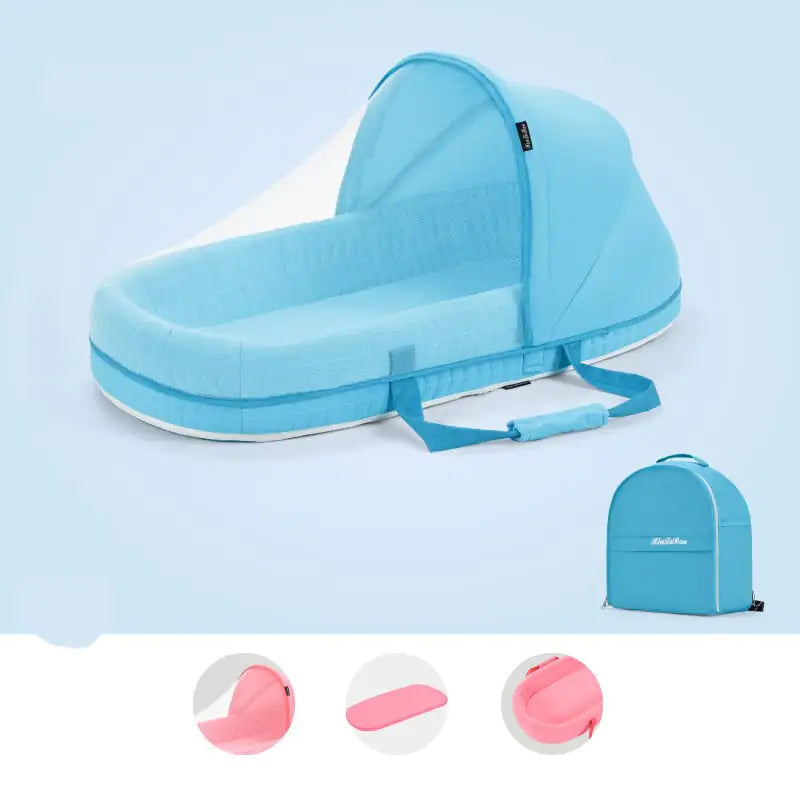 Multifunctional Portable Baby Crib with Mosquito Net