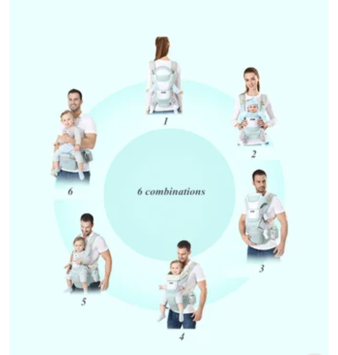 All-Season Baby Carrier & Waist Stool