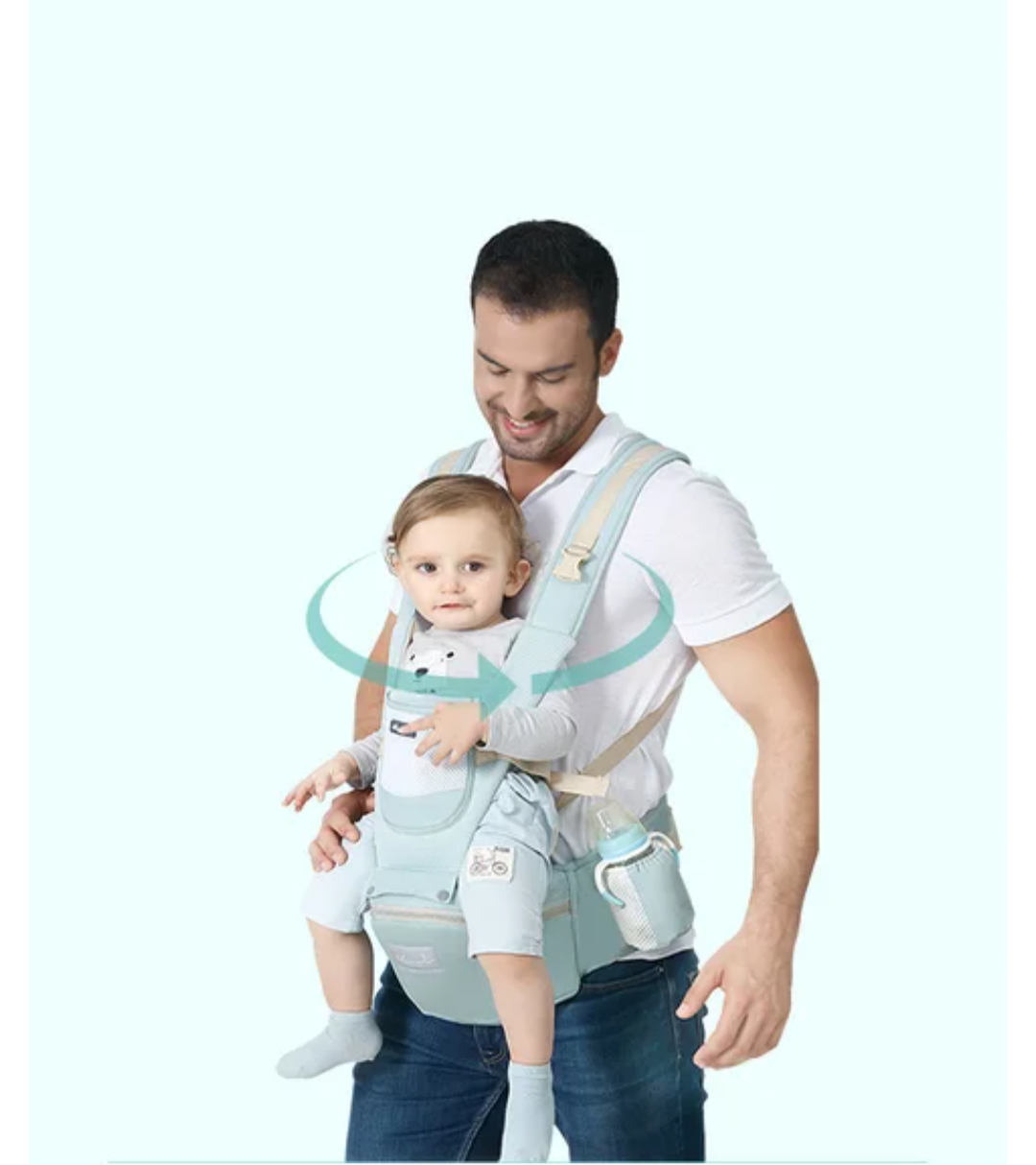 All-Season Baby Carrier & Waist Stool