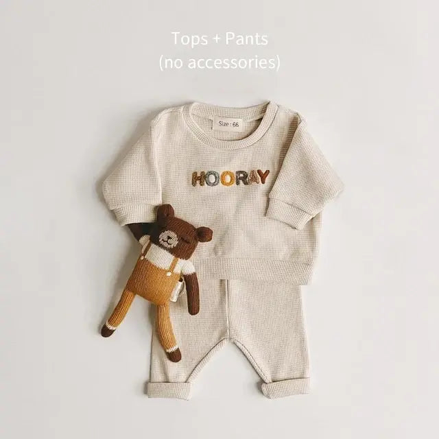 Spring Fashion 2 Pieces Baby Clothes Set