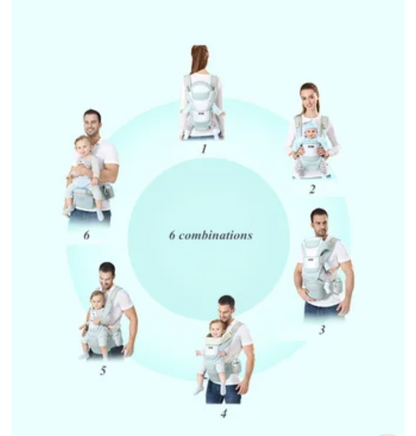 All-Season Baby Carrier & Waist Stool